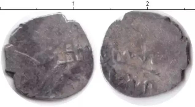 Монета акче Азербайджана 1532 года Серебро Шемаха