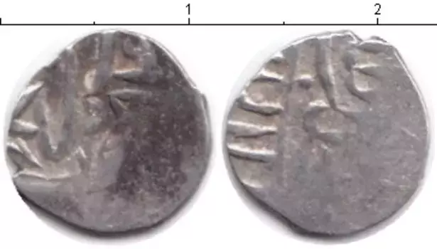 Монета акче Азербайджана 1532 года Серебро Шемаха