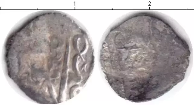 Монета акче Азербайджана 1532 года Серебро Шемаха