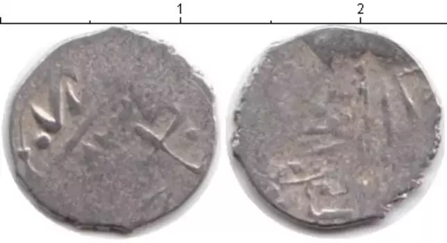 Монета акче Азербайджана 1532 года Серебро Шемаха