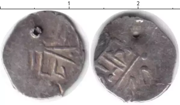 Монета акче Азербайджана 1532 года Серебро Шемаха