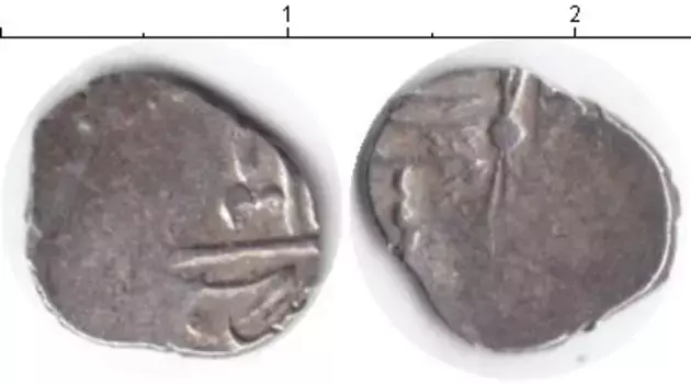 Монета акче Азербайджана 1532 года Серебро Шемаха
