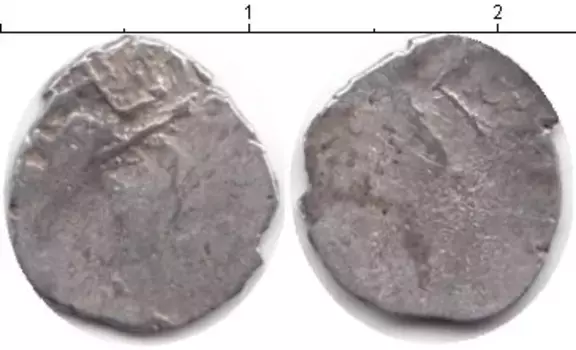 Монета акче Азербайджана 1532 года Серебро Шемаха