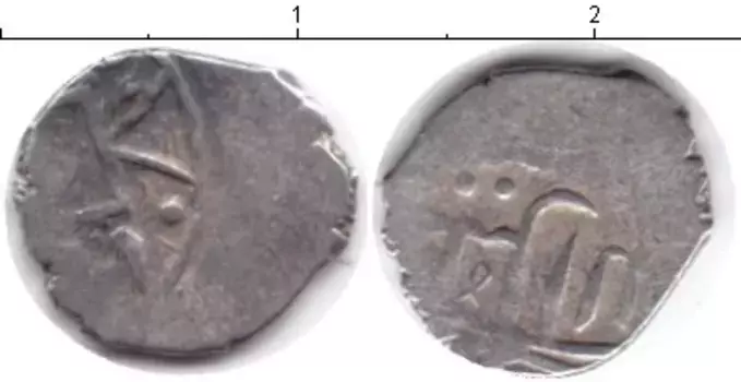 Монета акче Азербайджана 1532 года Серебро Шемаха