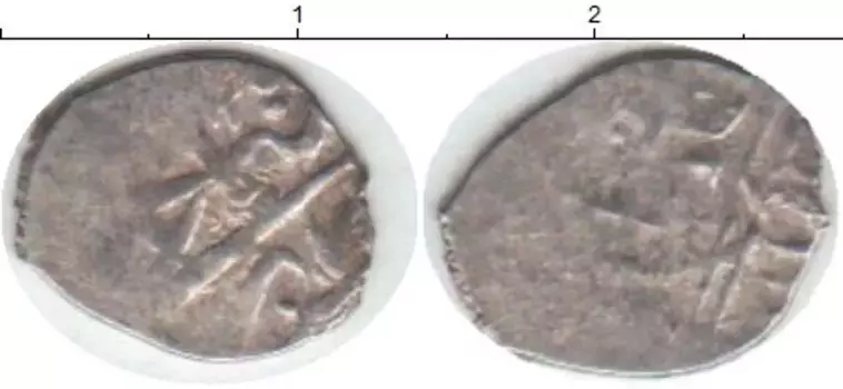 Монета акче Азербайджана 1532 года Серебро Шемаха