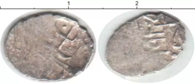 Монета акче Азербайджана 1532 года Серебро Шемаха
