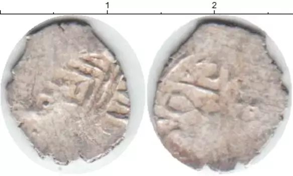 Монета акче Азербайджана 1532 года Серебро Шемаха