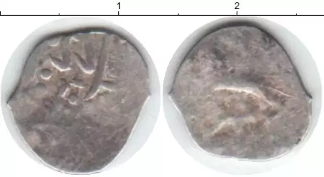 Монета акче Азербайджана 1532 года Серебро Шемаха