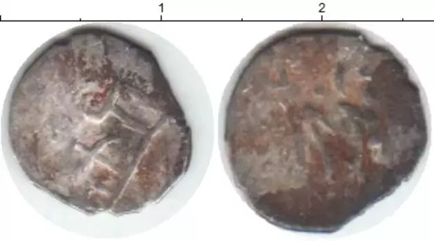 Монета акче Азербайджана 1532 года Серебро Шемаха