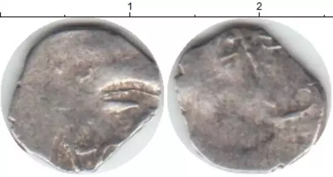 Монета акче Азербайджана 1532 года Серебро Шемаха