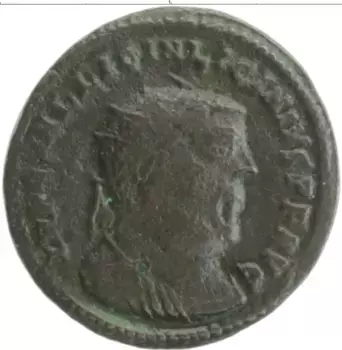 Монета антониниан Древнего Рима Бронза Лициний I 307-323 гг