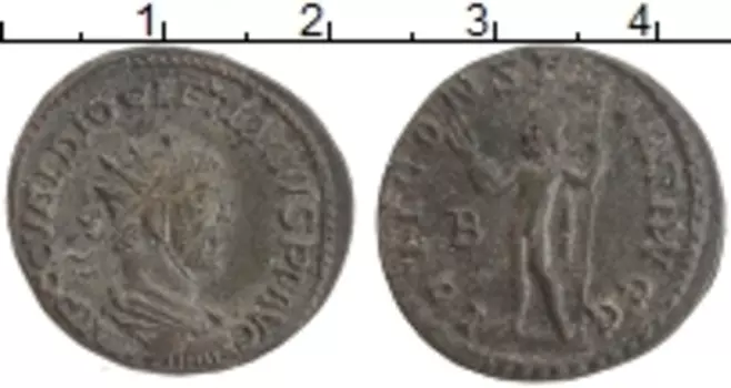 Монета антониниан Древнего Рима Медь Диоклетиан 284-305 гг