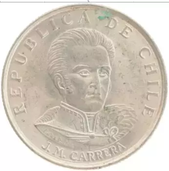 Монета эскудо Чили 1971 года Медно-никель