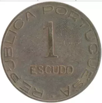 Монета эскудо Мозамбика 1945 года Бронза