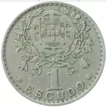 Монета эскудо Португалии 1961 года Медно-никель