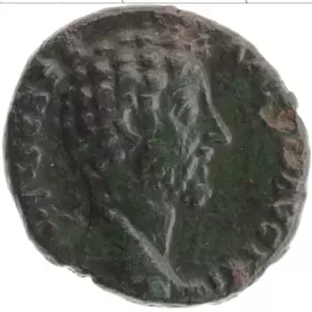 Монета асс Древнего Рима Медь Марк Аврелий 161-180 гг