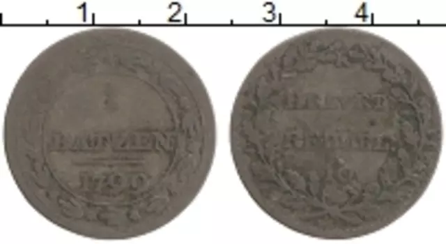 Монета батзен Швейцарии 1799 года Серебро