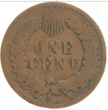Монета цент Америки 1905 года Бронза