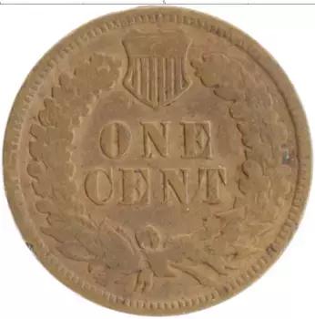 Монета цент Америки 1905 года Бронза