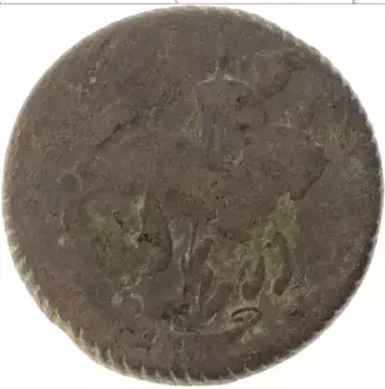 Монета деньга Елизаветы Петровны 1760 года Медь