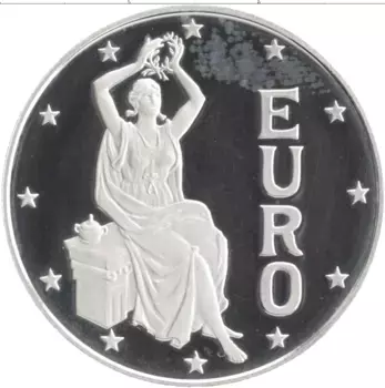 Монета динер Андорры 1997 года Серебро Европа