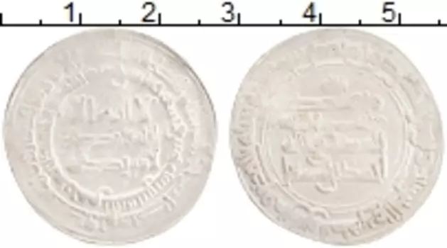 Монета дирхем Аббасиды Серебро Ахмад б