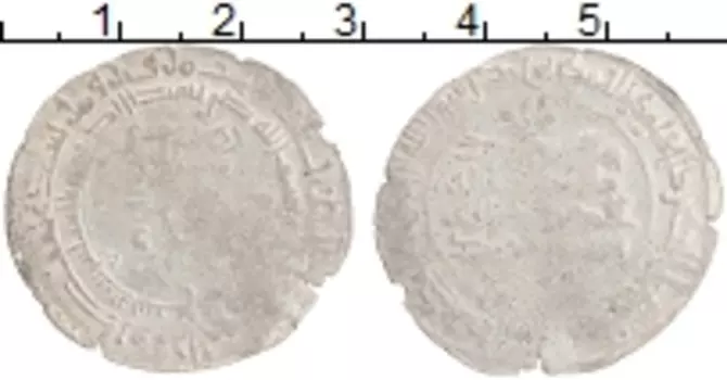 Монета дирхем Саманиды Серебро Наср II ибн Ахмад Самани