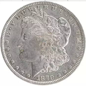 Монета доллар Америки 1879 года Серебро Морган доллар