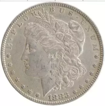 Монета доллар Америки 1883 года Серебро Морган-доллар