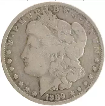 Монета доллар Америки 1889 года Серебро Морган доллар