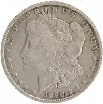 Монета доллар Америки 1890 года Серебро Морган доллар