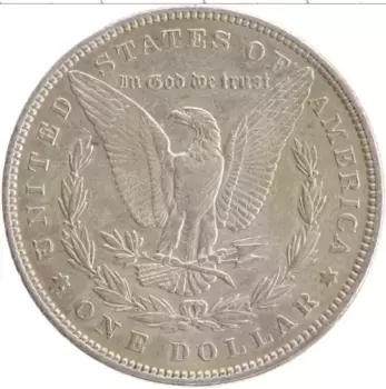 Монета доллар Америки 1896 года Серебро Морган доллар