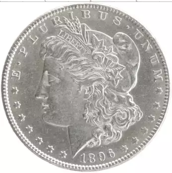 Монета доллар Америки 1896 года Серебро Морган доллар