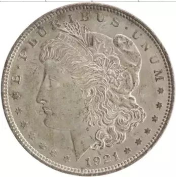 Монета доллар Америки 1921 года Серебро Морган-доллар