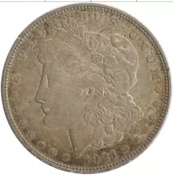 Монета доллар Америки 1921 года Серебро Морган доллар