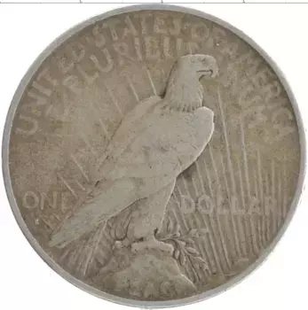 Монета доллар Америки 1934 года Серебро Пис доллар