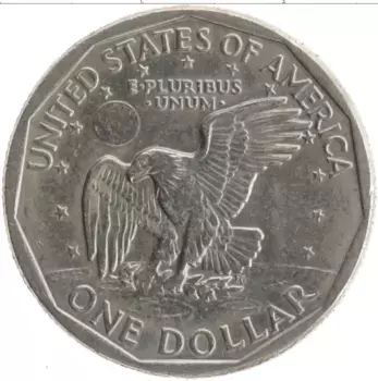 Монета доллар Америки 1979 года Медно-никель Энтони Сьюзен