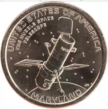 Монета доллар Америки 2020 года Латунь Американские инновации