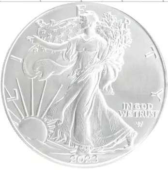 Монета доллар Америки 2023 года Серебро Свобода