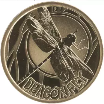 Монета доллар Австралии 2010 года Бронза Елизавета II