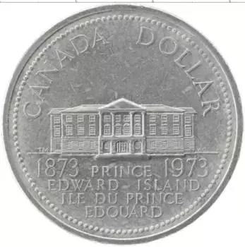 Монета доллар Канады 1973 года Медно-никель Елизавета II