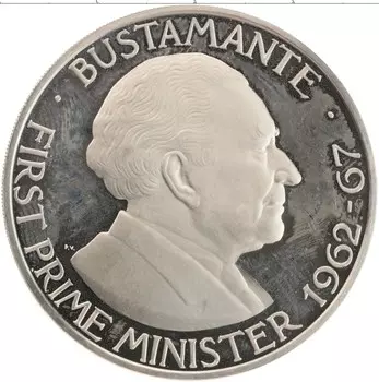 Монета доллар Ямайки 1976 года Медно-никель