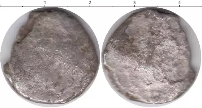 Монета драхма Александрии Серебро