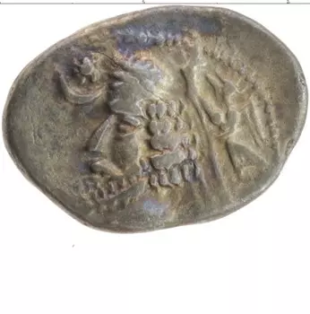 Монета драхма Парфии Серебро Митридат II 100-88 г