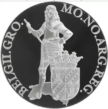Монета дукат Нидерланд 2013 года Серебро Гронинген