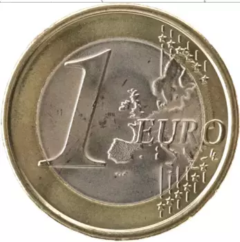 Монета евро Сан-Марино 2019 года Биметалл