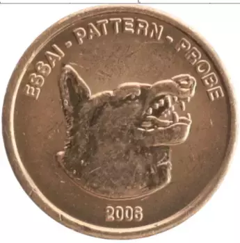 Монета евроцент Европы 2006 года Медь Проба