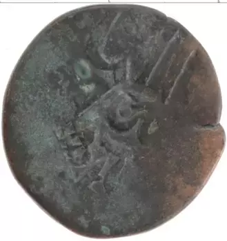 Монета фельс Медь 1409-1447 гг