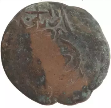 Монета фельс Медь 1409-1447 гг