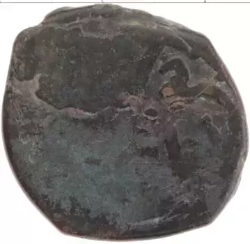 Монета фельс Медь 1409-1447 гг